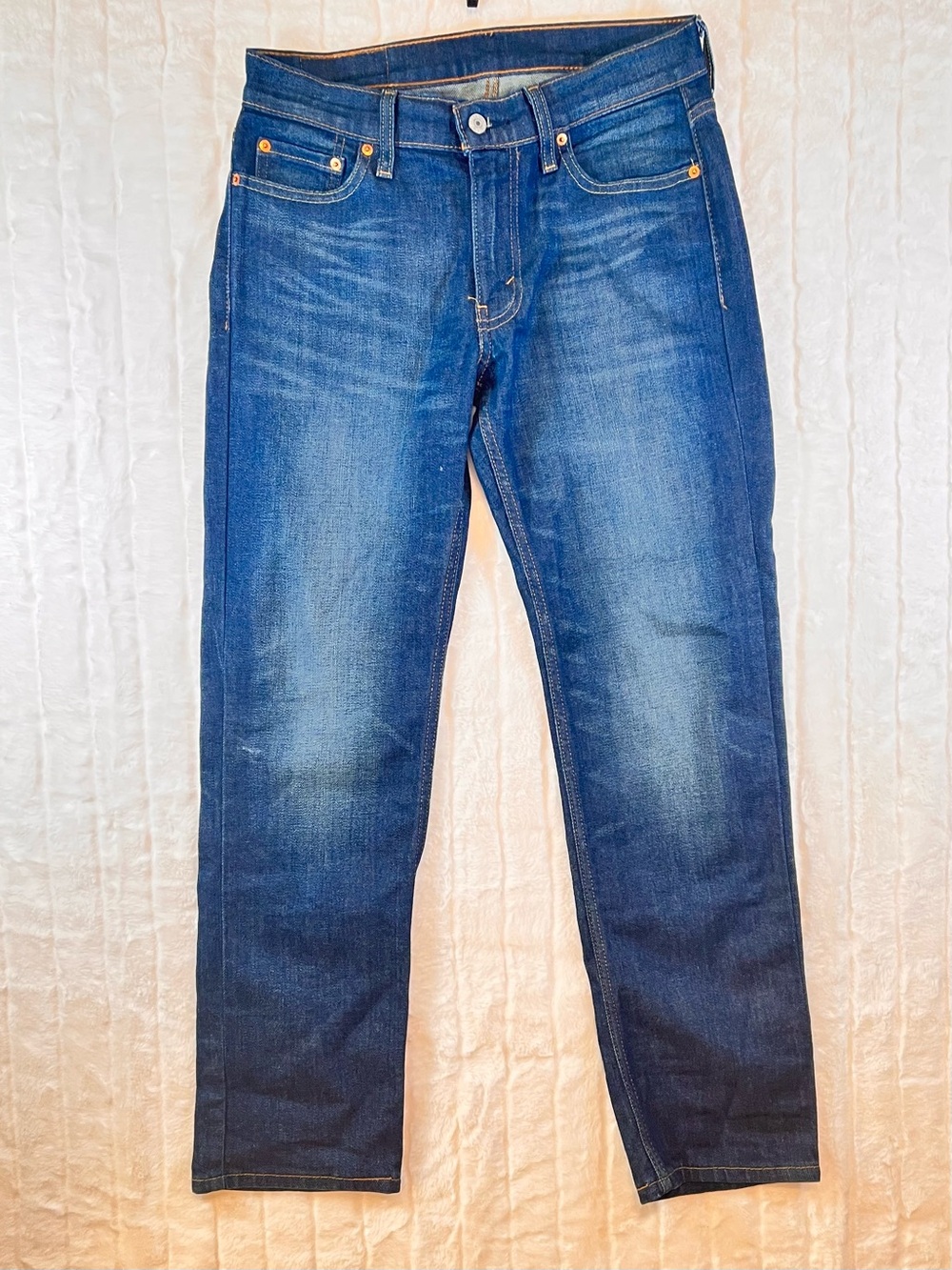Levi’s 514 Straight Leg Men's Jeans 30x30 Medium Wash Blue Denim Classic Casual